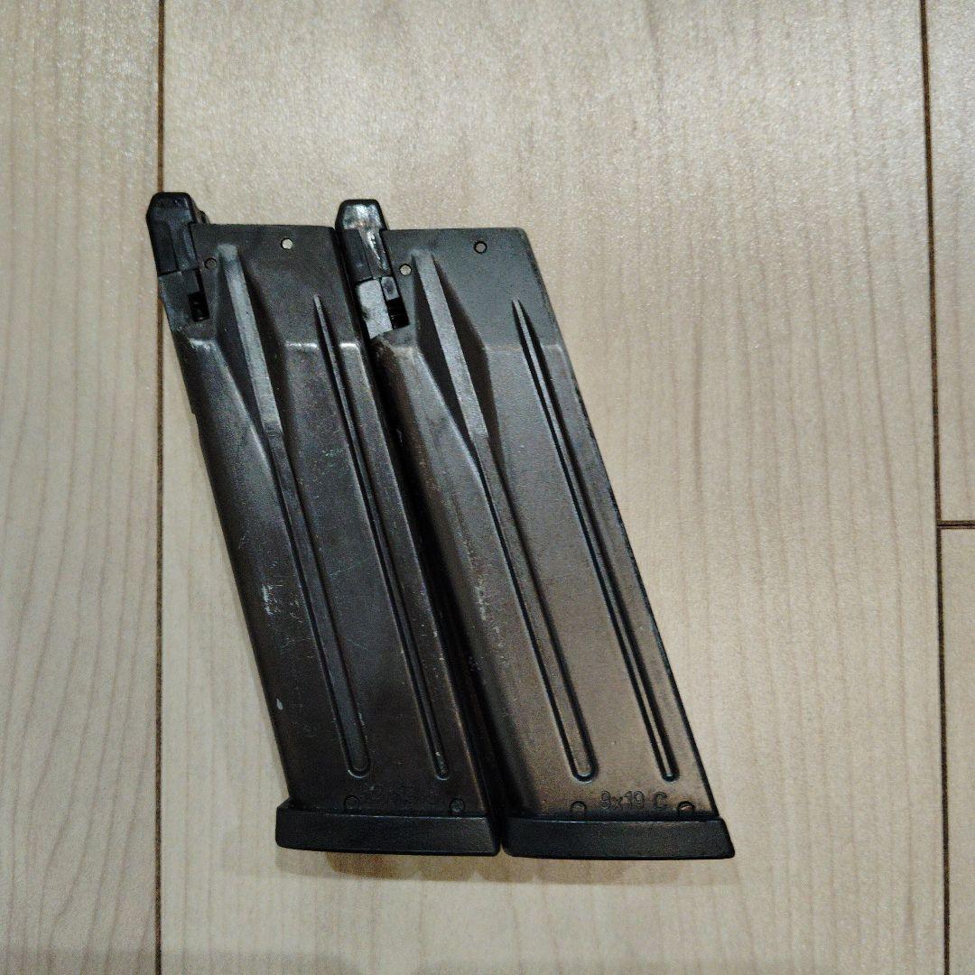 最終値下げ 東京マルイガスガン HK45 USPコンパクト マガジン合計5本付き