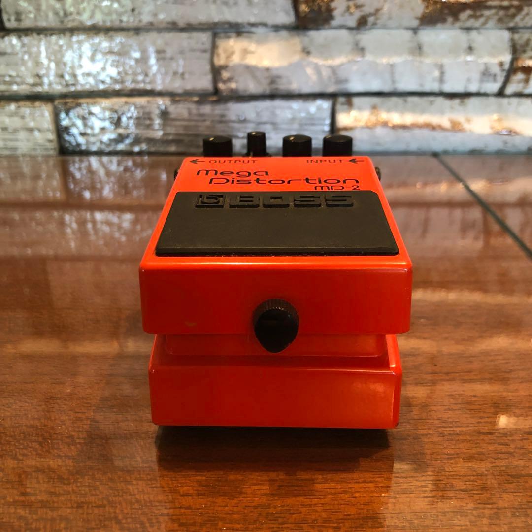 台湾製 BOSS ボス MD-2 メガディストーション 電源アダプター付き