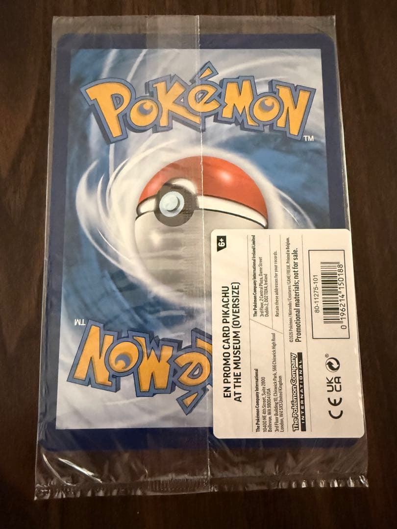 5枚セット！Pikachu at the Museum ピカチュウ ロンドン