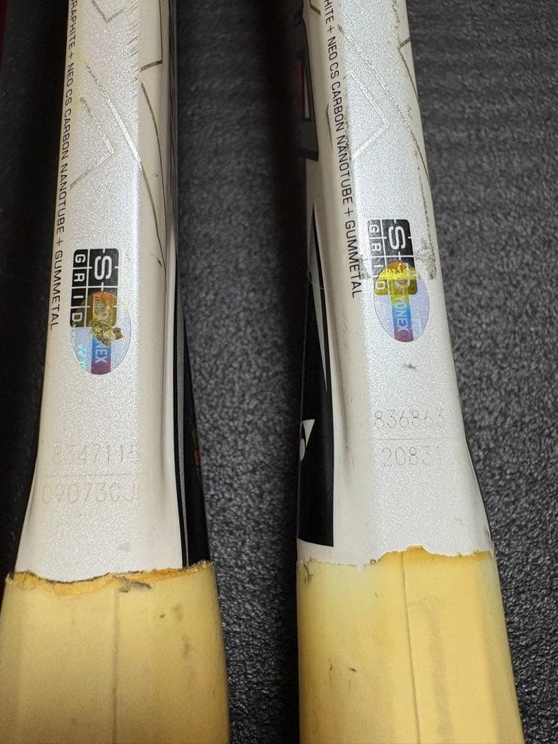 ソフトテニスラケットiNX900 計4本まとめ売り！　ヨネックス　アイネク