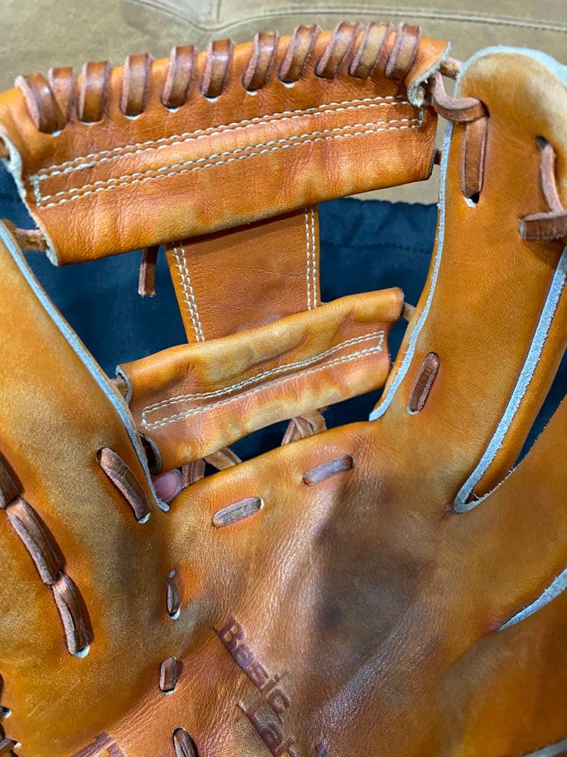 Wilson 軟式グローブ ブラウン 収納袋付き