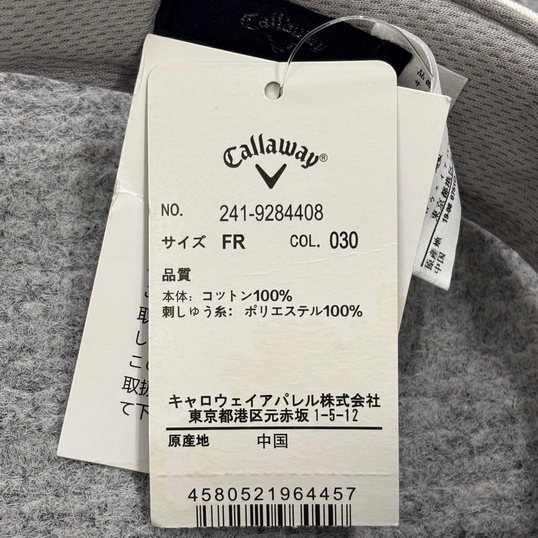 未使用キャロウェイCallaway　ゴルフウェア　サンバイザー　ソックス　セット