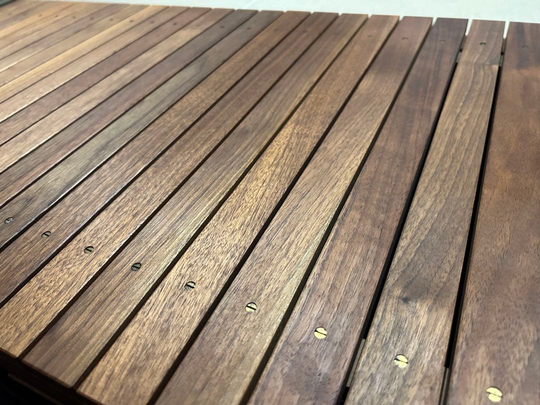 WHAT WE WANT Extention table ウォルナット