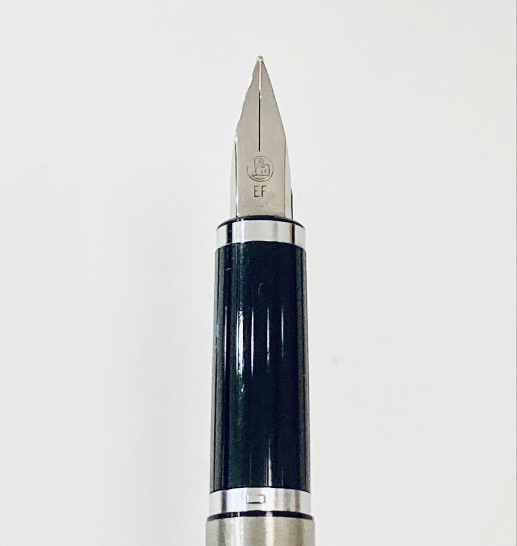 ドイツ製◆ペリカン 高級万年筆 シグナム　1980s Pelikan シルバー