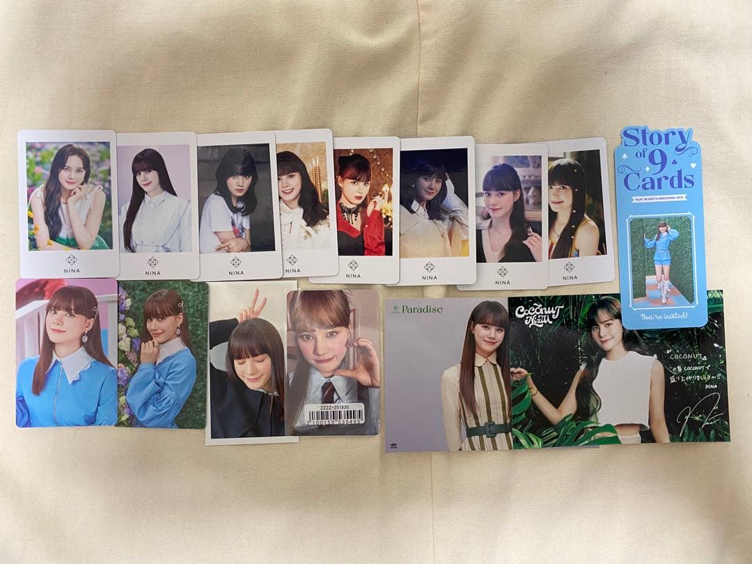 NiziU トレカ　フォトカード　グッズ