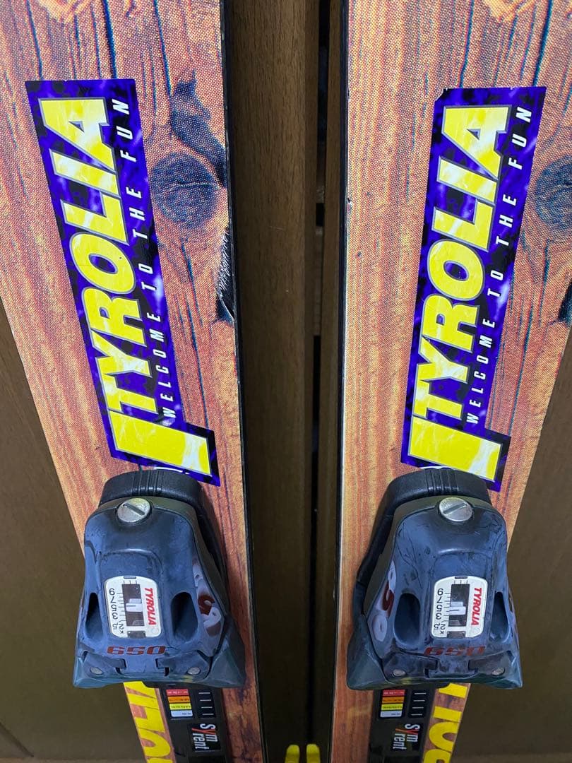 希少 rider スキー板　160cm tyrolia650 山スキー