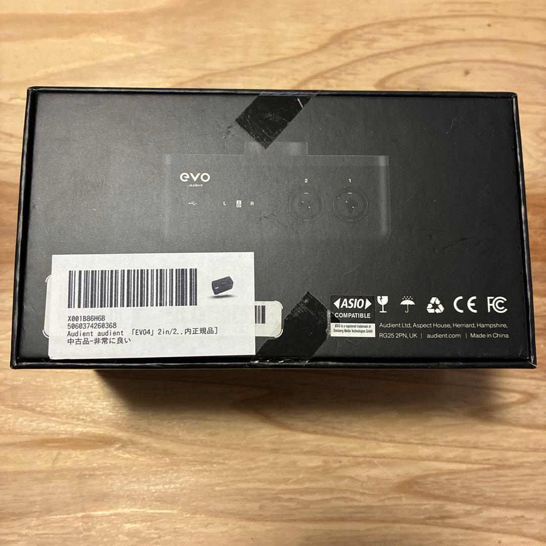 evo 4 オーディオインターフェイス