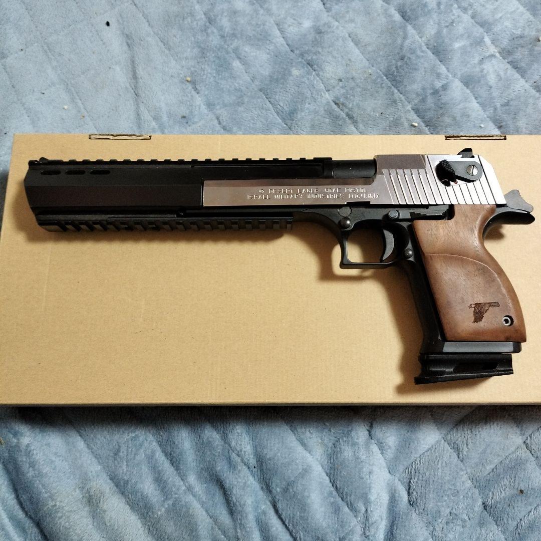 マルイデザートイーグルカスタム ハンドガン ブラック/シルバー/ウッド