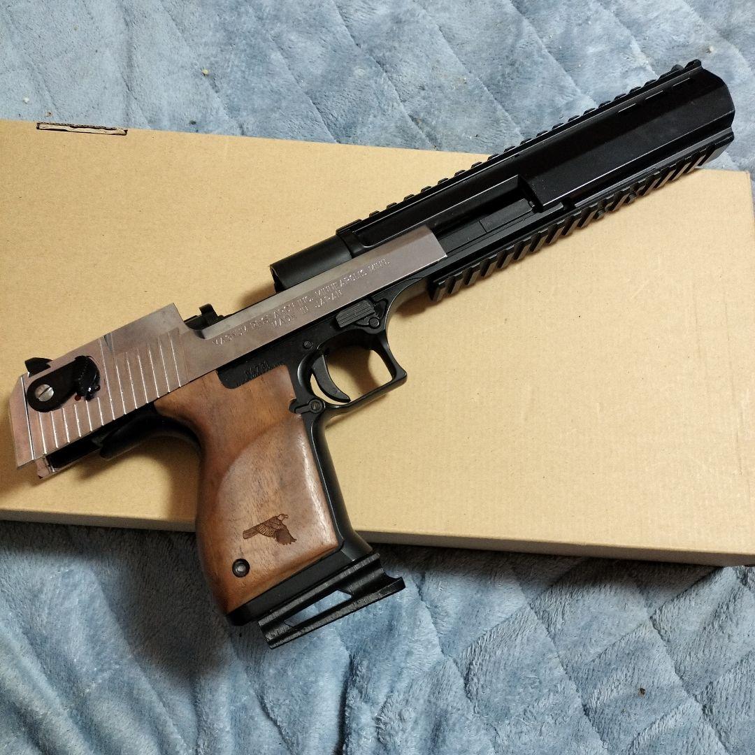 マルイデザートイーグルカスタム ハンドガン ブラック/シルバー/ウッド