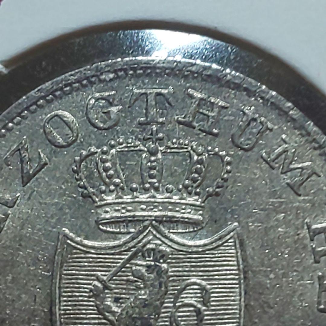 ヘッセン大公国 1826年 6 Kreuzer 銀貨