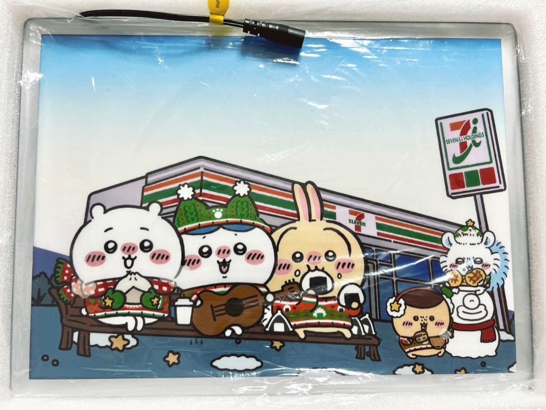 ちいかわ　セブンイレブン　ライトアートパネル