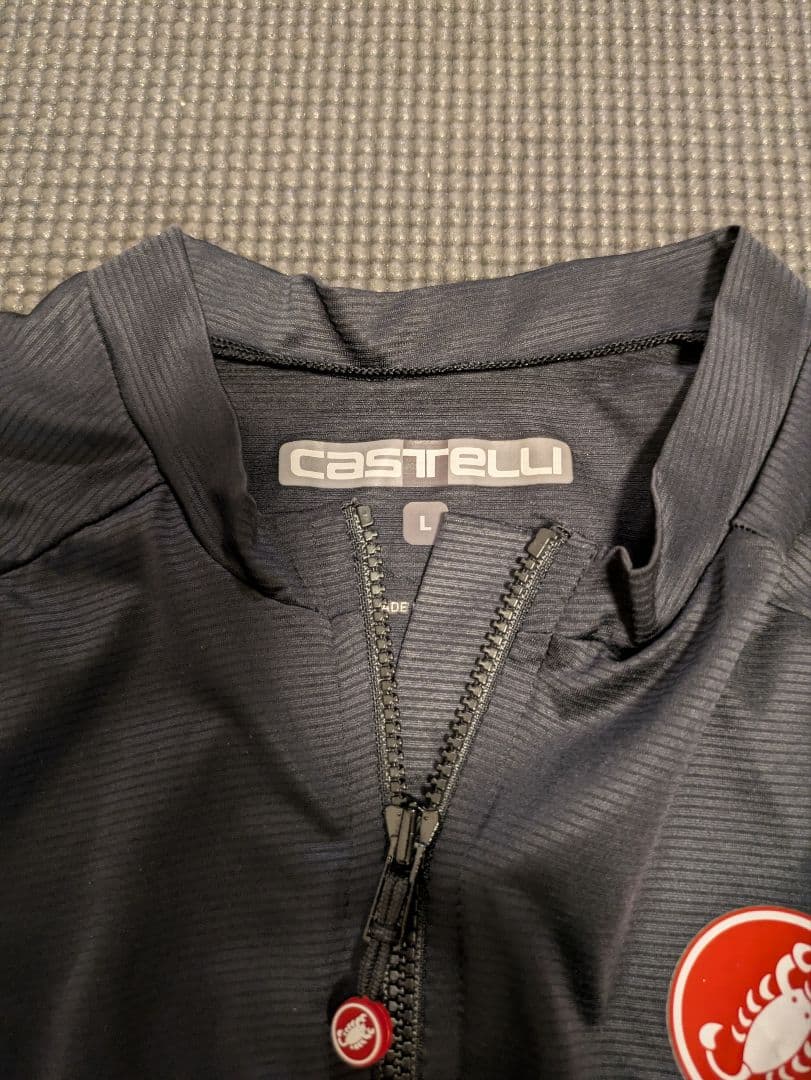 CASTELLI SUPERLEGGERA 2 ライトブラック Lサイズ