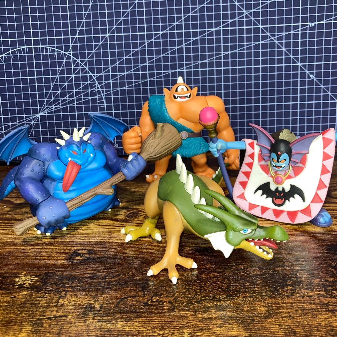 ドラゴンクエスト ソフビモンスター フィギュア　4種　まとめ売り