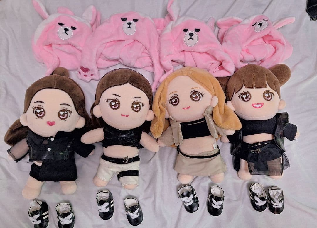 BLACKPINK ぬいぐるみ ジス ジェニ ロゼ リサ セット