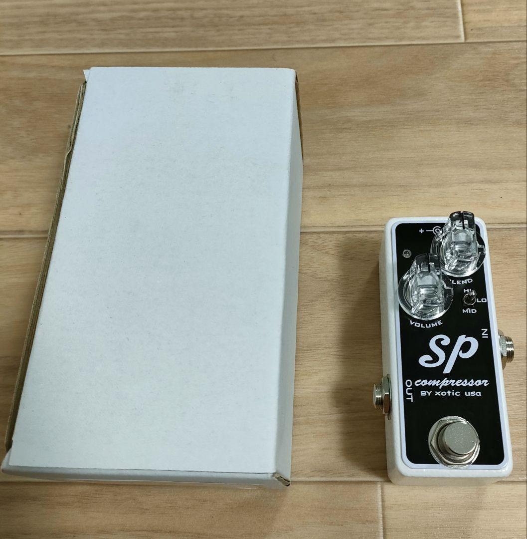 ギター xotic sp compressor
