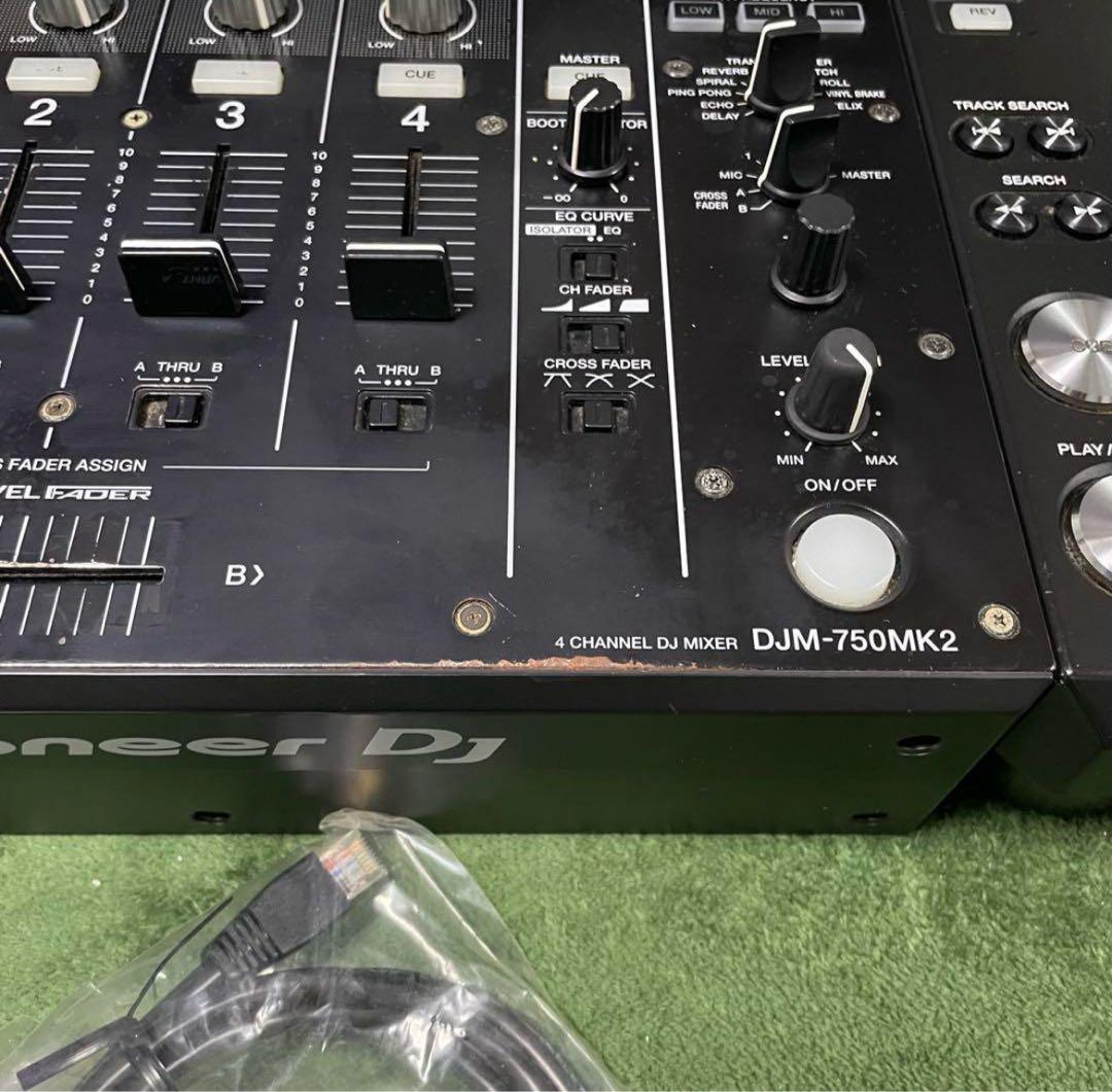 Pioneer DJ XDJ-1000MK2 DJM-750MK2 セット
