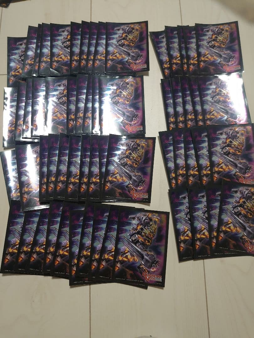 ガンダムウォー ネグザ バンシィ デストロイモード スリーブ 59枚