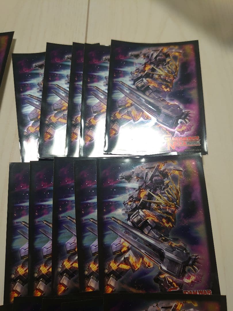 ガンダムウォー ネグザ バンシィ デストロイモード スリーブ 59枚