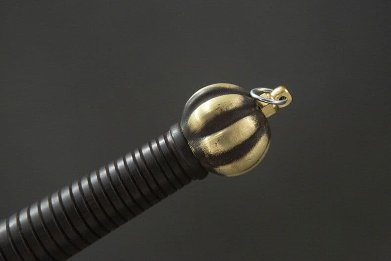 神龍 鋼鞭 古兵器 武具 手鍛造打 映画 ぼうげき 武術の棒 護身工具 装飾用