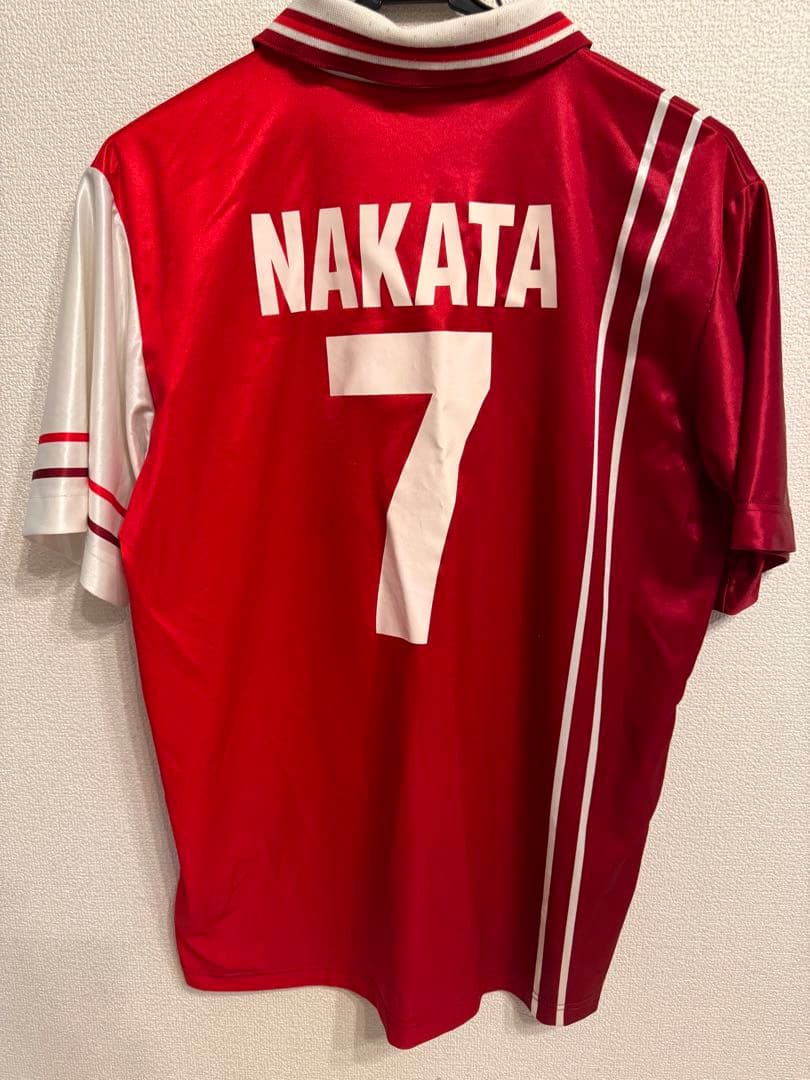 ペルージャユニフォーム　中田英寿　正規品　サイズXL