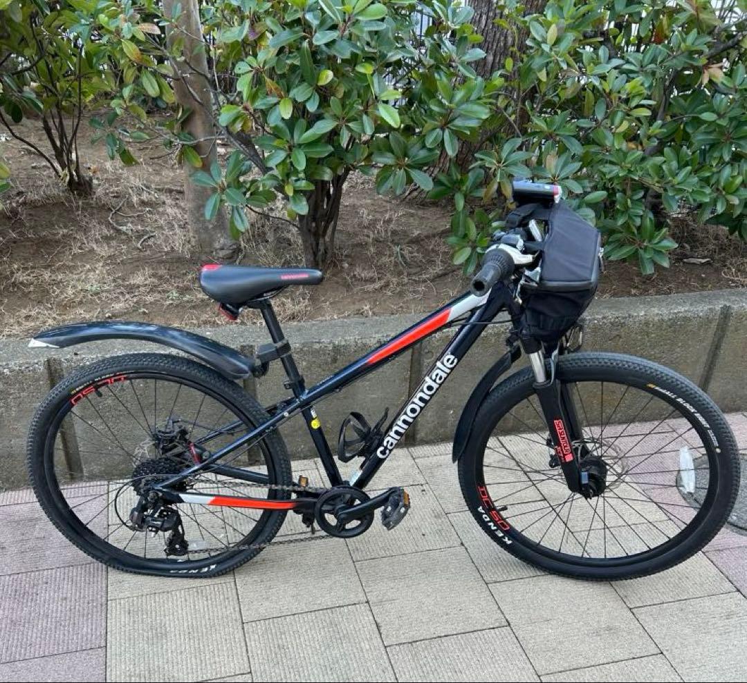 Cannondale 24インチ　直接お引き渡し　東京23区内　後輪パンク