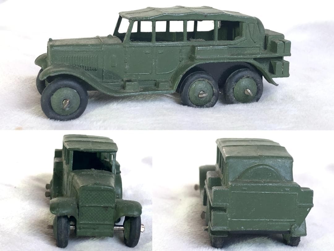 【激レア】英国製 DINKY 当時物　「ミリタリー＆グリーン」6点セット