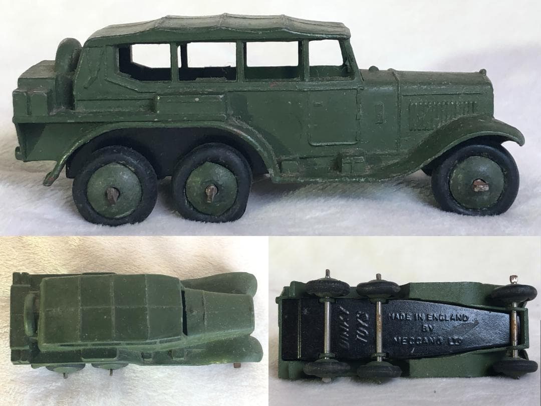 【激レア】英国製 DINKY 当時物　「ミリタリー＆グリーン」6点セット