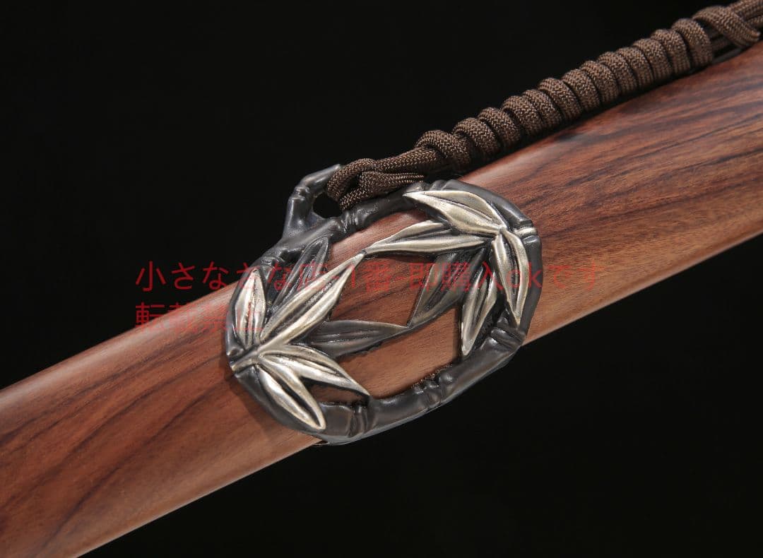 君主サーブル純銅手工芸鎏銀百錬模様鋼 古兵器 武具 刀装具 日本刀 模造刀居合刀