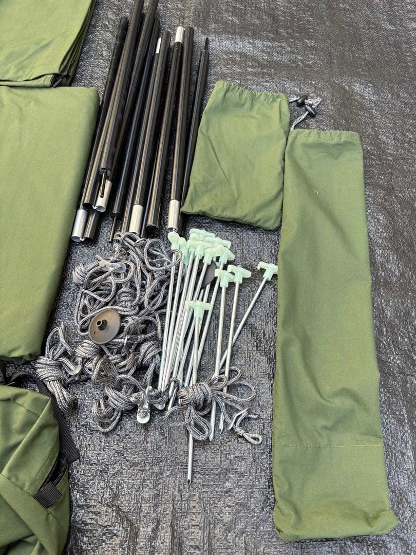 美品 DOD ディーオーディー ヌノイチs テント タープ キャンプ用品