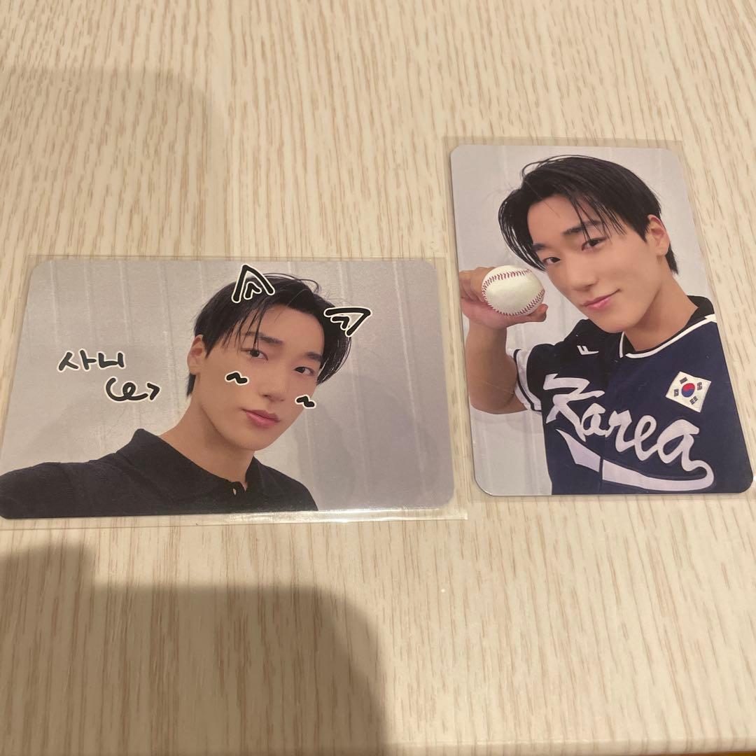 ateez サン makestar 野球 ユニフォーム トレカ