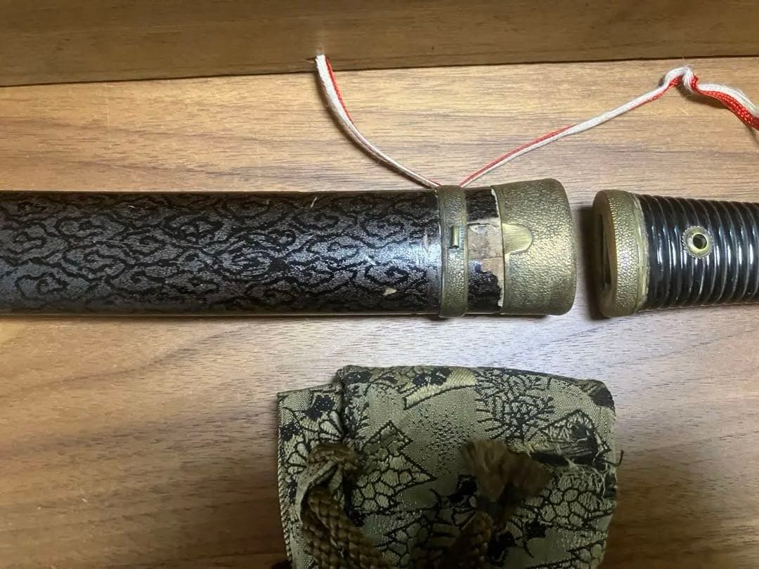 日本刀の短刀拵と木箱付