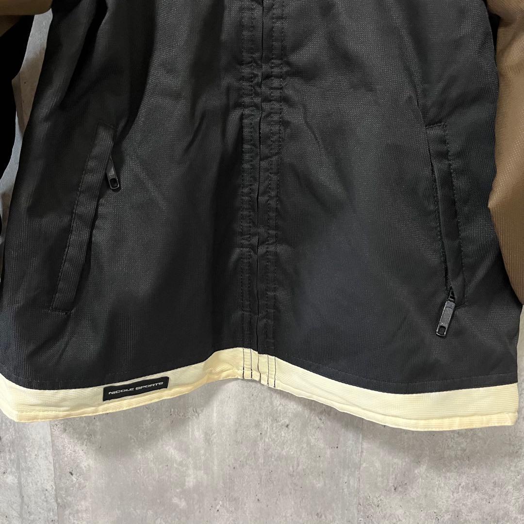 NICOLESPORTS キッズ　スキーウェア 上下セット　140 ロゴ刺繍