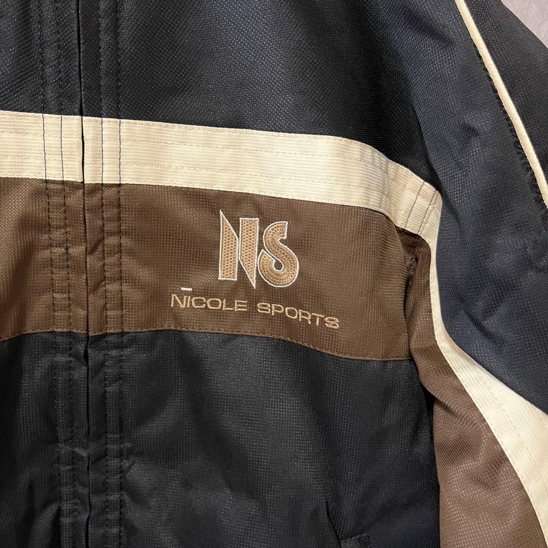 NICOLESPORTS キッズ　スキーウェア 上下セット　140 ロゴ刺繍