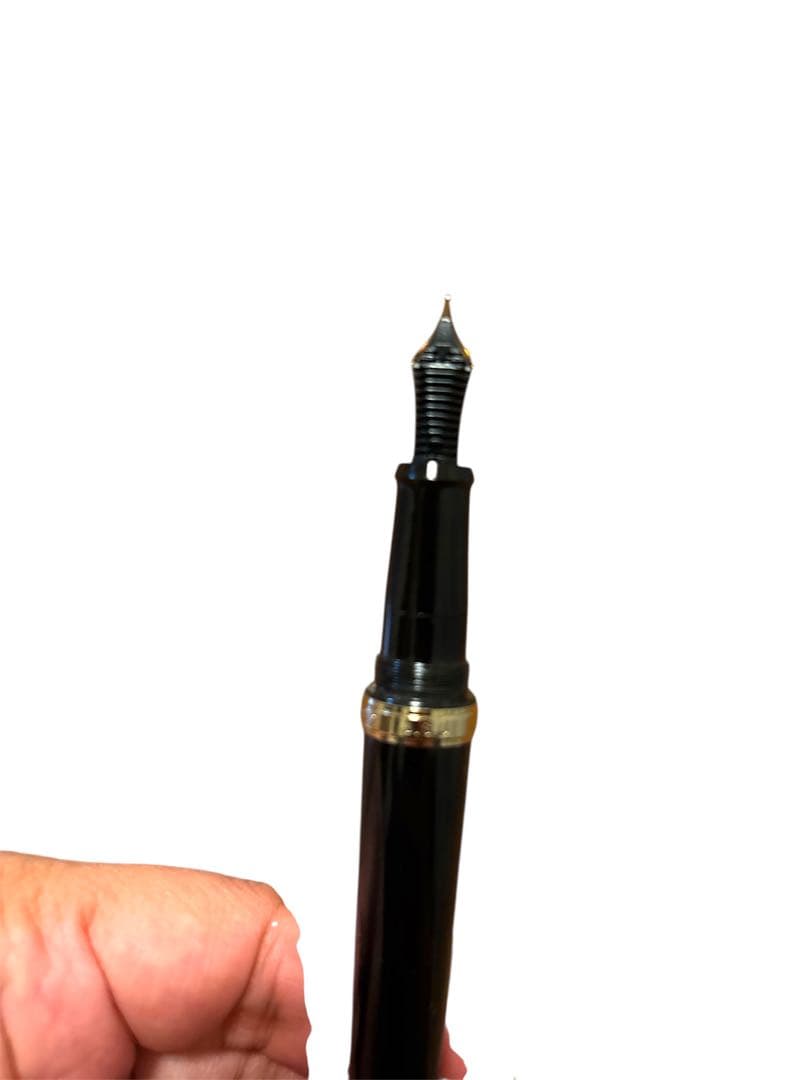 OHASIDO 大橋堂 万年筆 手作り万年筆 14Kペン先 ブラック×ゴールド