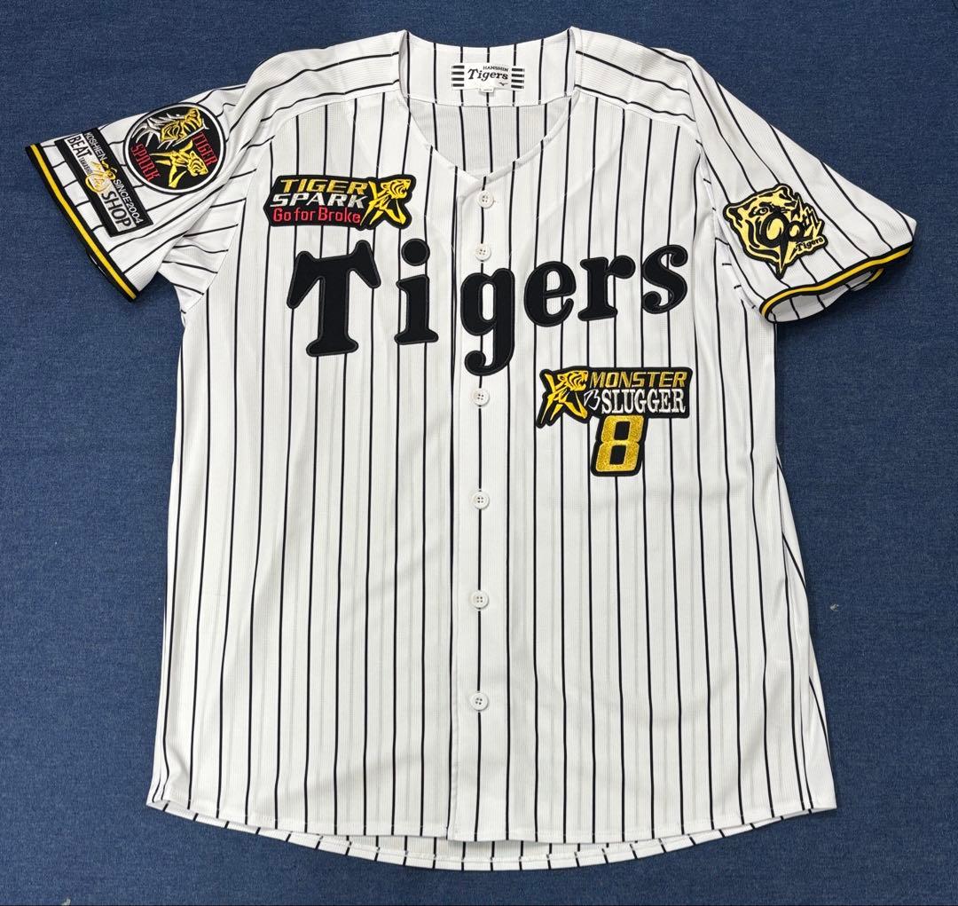 阪神タイガース90周年ワッペン付きTERU８カスタムユニフォーム＜ Lサイズ＞