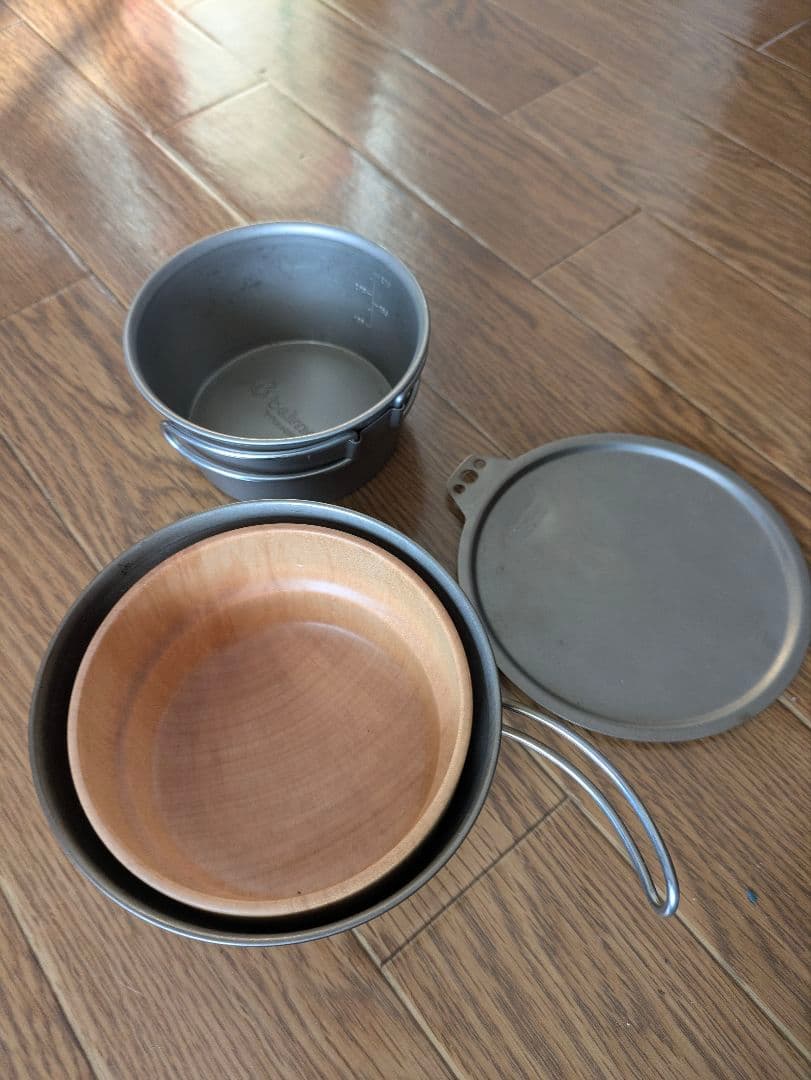 Belmont　シェラカップ300 400 リッド　スタッキング木椀