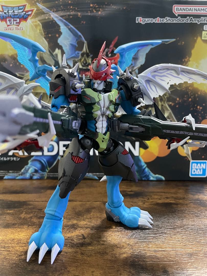 Figure-rise Standard パイルドラモン　全塗装完成品