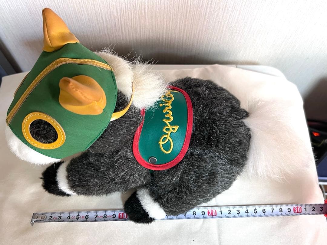 オグリキャップ ぬいぐるみ AVANTI 製 30cm 競馬 当時物