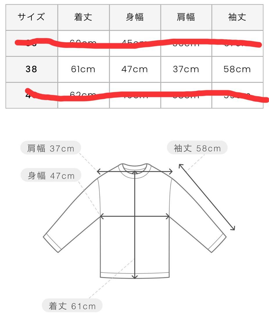 新品未使用　タグ付き　アルチビオ　長袖プルオーバー
