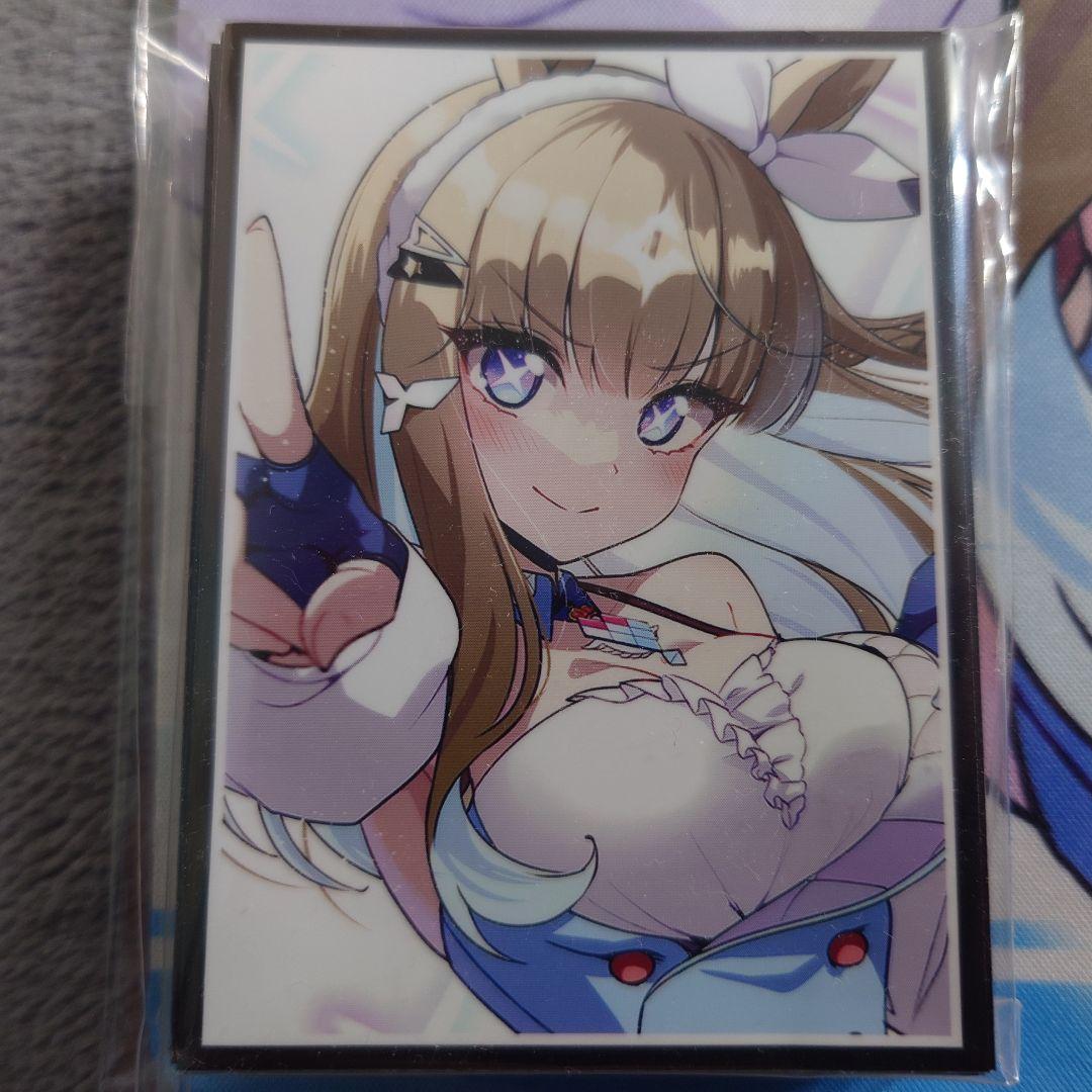 α2 ウマ娘 勝負服&指差し アーモンドアイ スリーブ&プレイマット