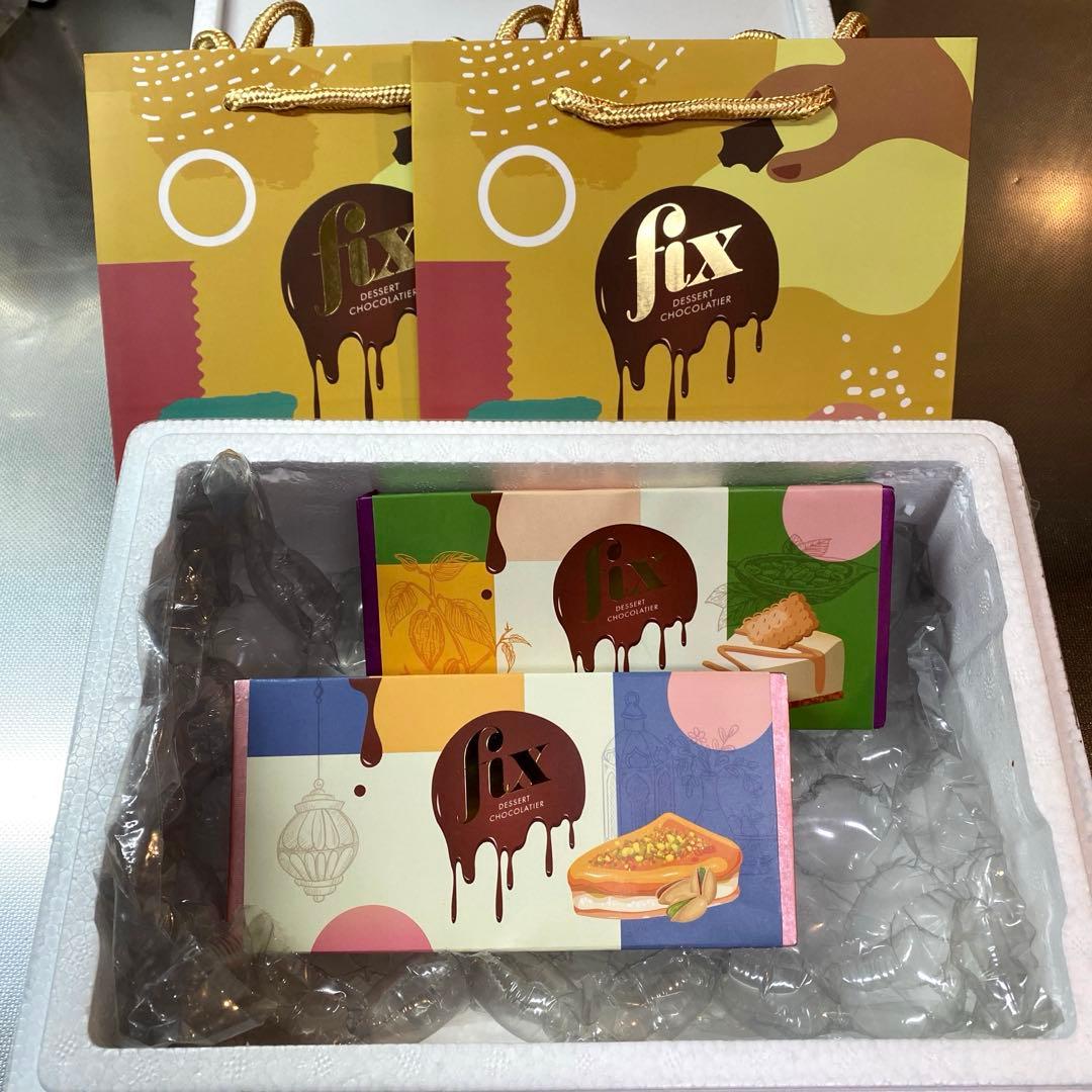 (ドバイチョコ)fix dessert chocolate 2枚