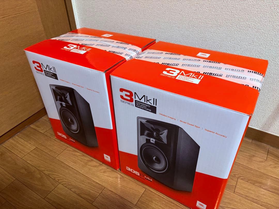 JBL 3 MkII スタジオモニタースピーカー 2台セット