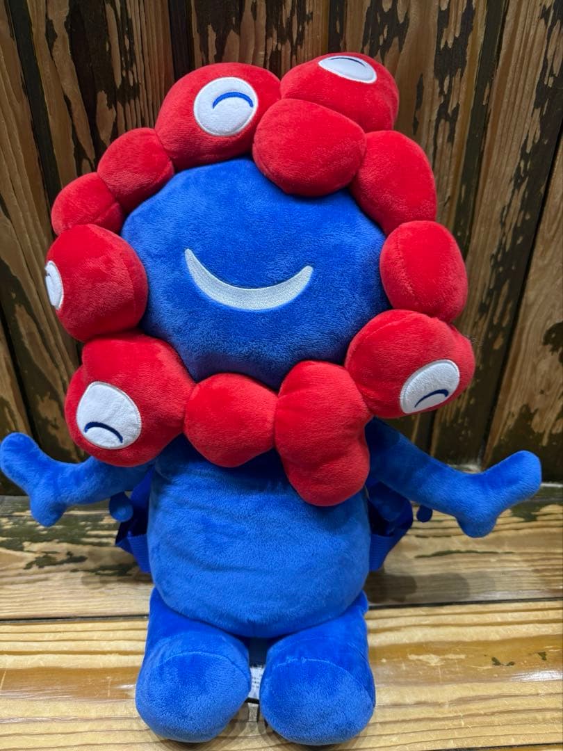 【新品】大阪万博会場限定にっこりミャクミャクぬいぐるみリュック