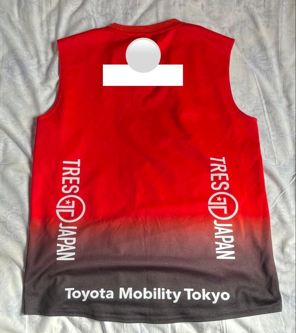 TM東京スパークル　Vリーグ　バレーボール　バレー　練習着　ノースリーブ