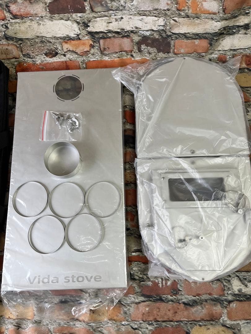 3cmに収納可能 折りたたみができる薪ストーブ