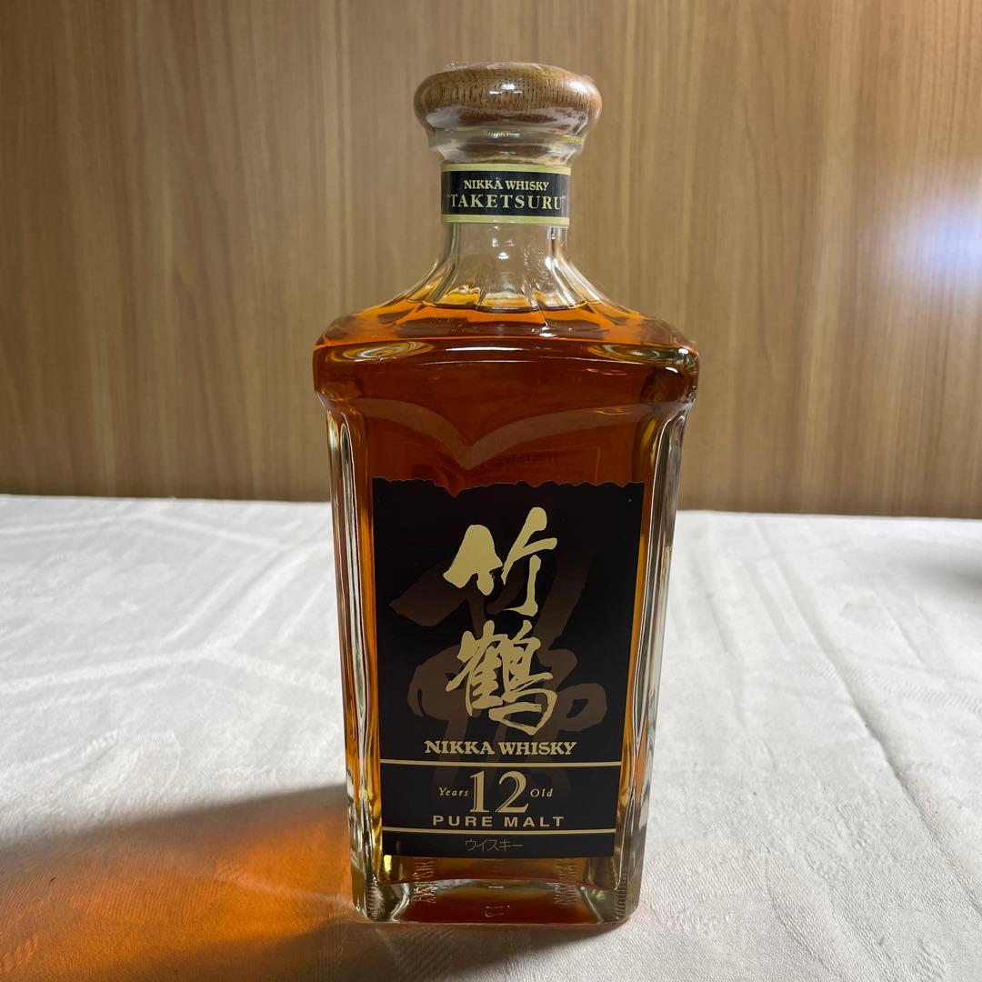 【希少・終売品】 NIKKA 竹鶴 ピュアモルト 12年（箱付き・未開栓）