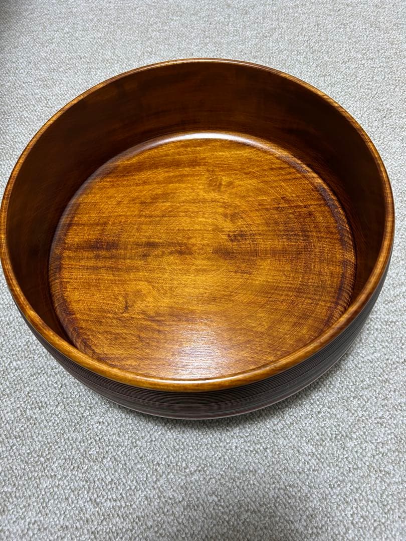 讃岐独楽塗　伝統工芸品33㎝➕茶たく5枚➕萩焼湯呑み