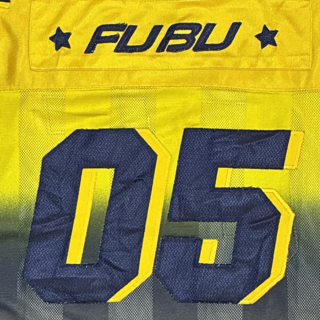 FUBU フブ 両面刺繍 3XL ゲームシャツ ユニフォーム 古着 ヒップホップ
