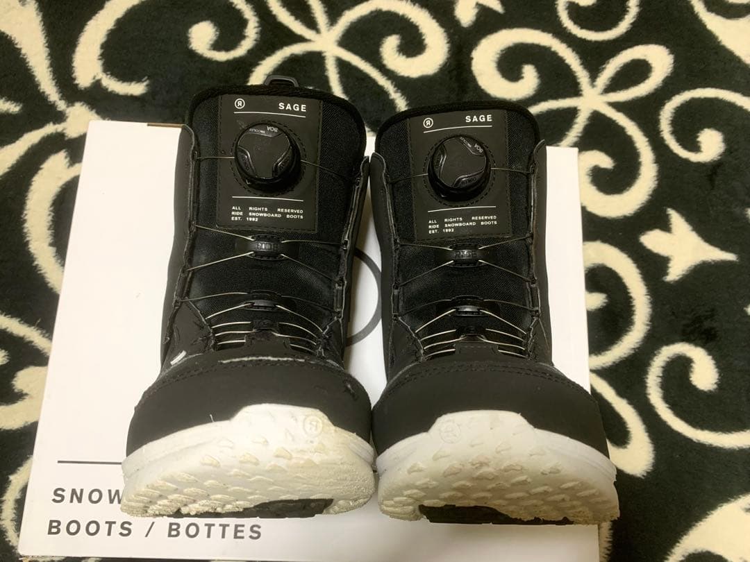 RIDE SAGE 22cm レディーススノーボードブーツ ブラック