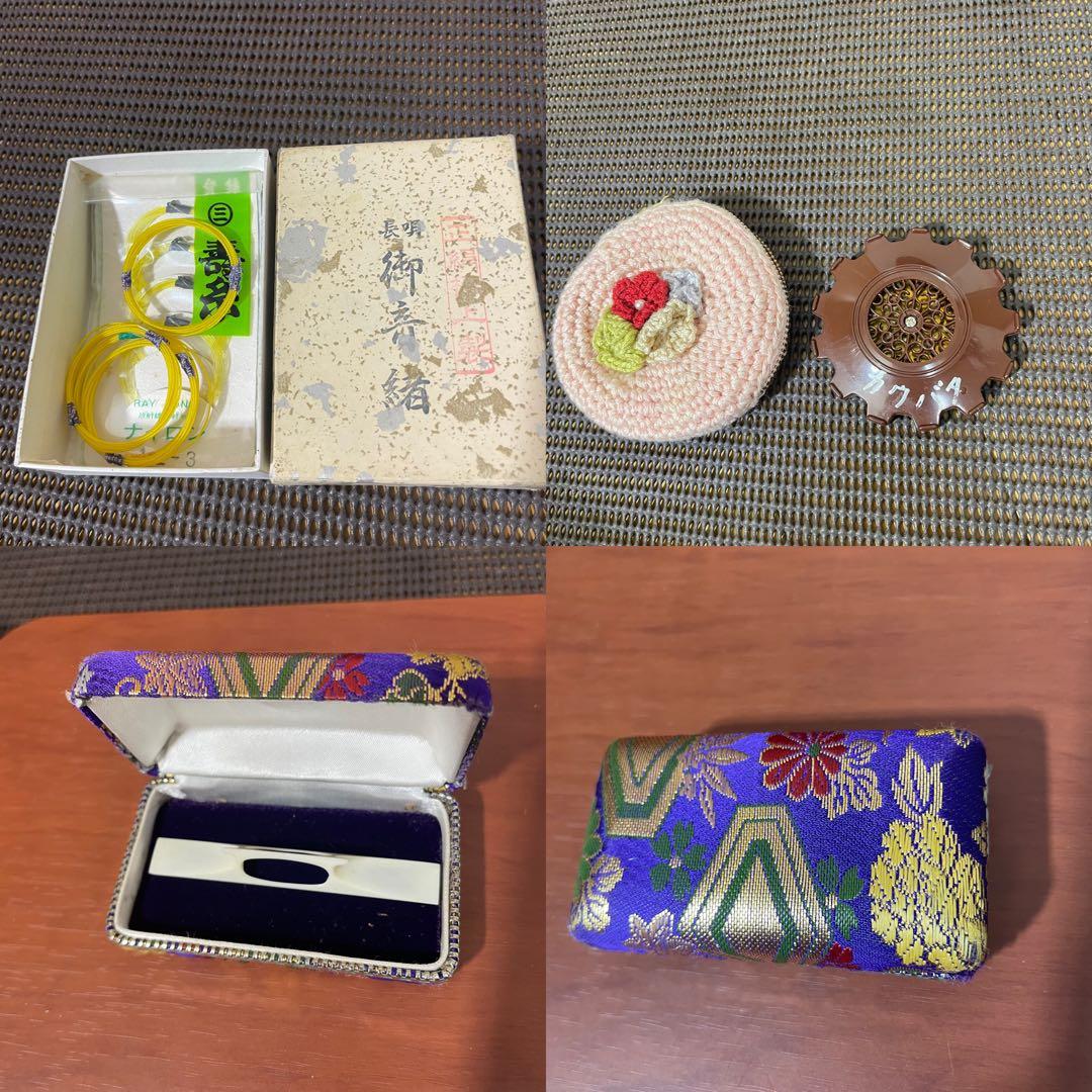 高級 三味線 二本溝 子持綾杉 和楽器 ケース付 紅木